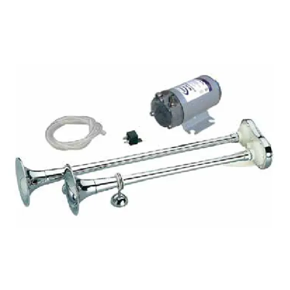 RIM-N Havalı Çiftli Korna - Pirinç/Krome