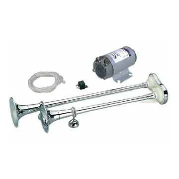 RIM-N Havalı Çiftli Korna - Pirinç/Krome - 1