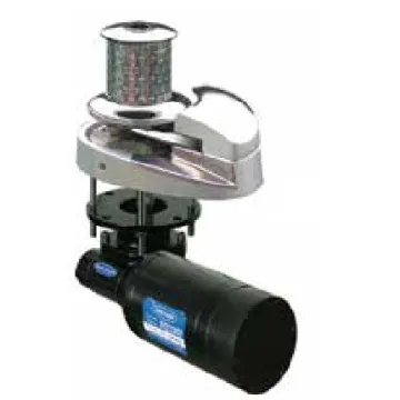 WS1100C Vertical Windlass with Capstan 8mm Chrome Body 12V - 1