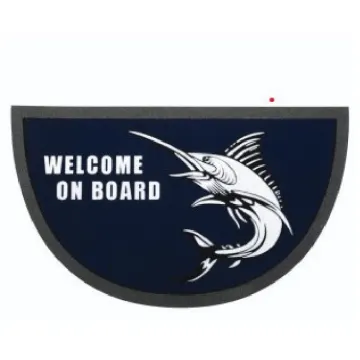 Marin Fish-shaped Oval Mat - 1