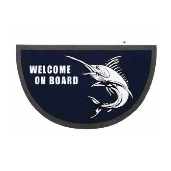 Marine Mat Fish Oval
