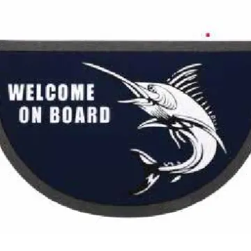 Marine Mat Fish Oval