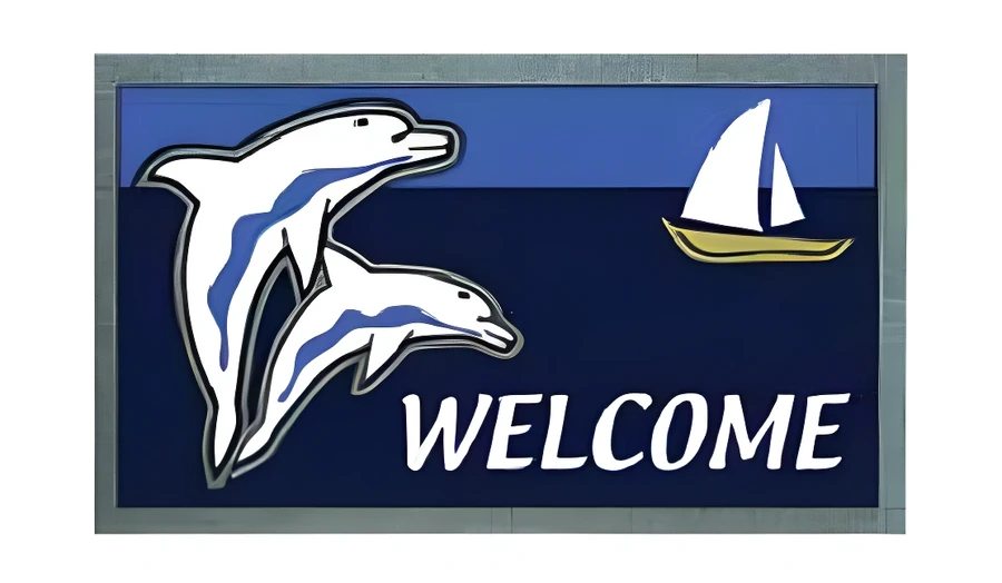 Marine Mat Dolphin