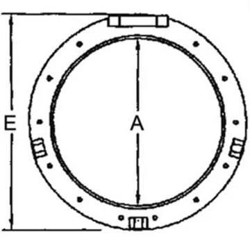 Manship Fırtına Kapaklı Yuvarlak Lumboz