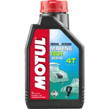 Motul Marine 4-Stroke 25W40 Marine Engine Oil 1L