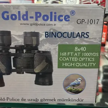 Gold-Police GP-1017 Profesyonel 8 X 40 Dürbün- Kaplamalı Optik, Uzun Mesafe Net Görüş