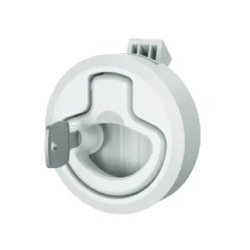 Recessed Handle With Spring Lock White Ø: 60 Mm - 1