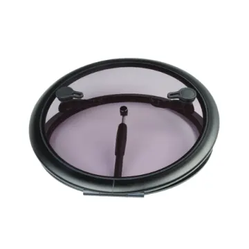 Seaflo Black Aluminum Hatch Round Ø: 59 Cm - 1