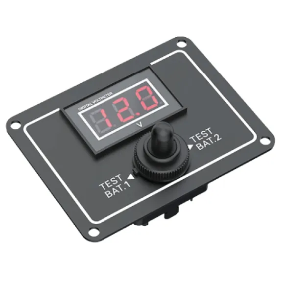 Seaflo Voltaj Göstergesi İki Çıkışlı 20 Amp, 12V