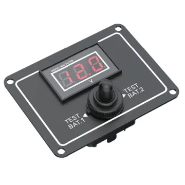 Seaflo Voltaj Göstergesi İki Çıkışlı 20 Amp, 12V - 1