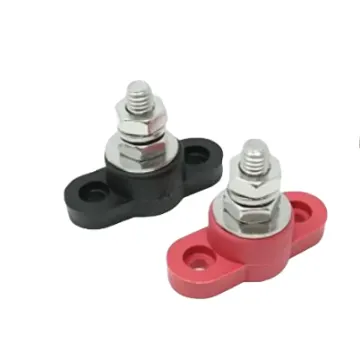 Single Chassis Terminal Black And Red 8 Mm - 1
